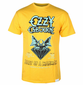 koszulka OZZY OSBOURNE - DIARY OF MADMAN musztardowa