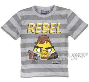koszulka dla dzieci ANGRY BIRDS STAR WARS - REBEL