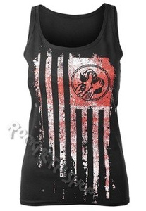 bluzka damska RAGE AGAINST THE MACHINE - MOLOTOV FLAG, na ramiączkach