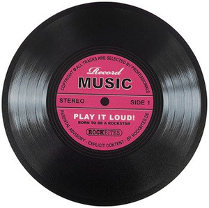 podkładka pod mysz RECORD MUSIC - PINK