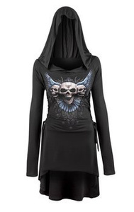 sukienka RAVEN SKULL