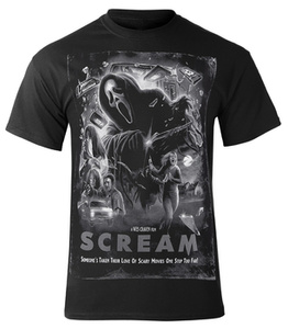 koszulka SCREAM (KRZYK) czarna