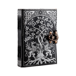 notes/zeszyt w skórzanej oprawie GRIFFIN