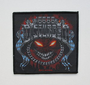 naszywka DISTURBED - CHROME SMILEY