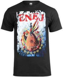 koszulka ENEJ - PAPARANOJA czarna
