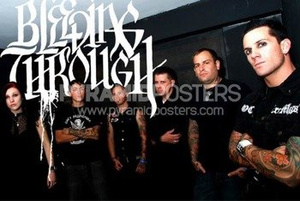 plakat BLEEDING THROUGH - GROUP