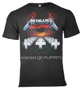 koszulka METALLICA - MASTER OF PUPPETS szara