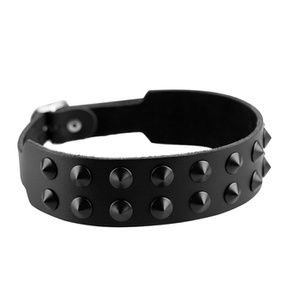 obroża 2-rzędowa CONE STUD