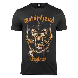 koszulka MOTORHEAD - BRONZE ENGLAND ciemnoszara