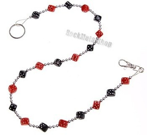 łańcuch do kluczy/portfela KOSTKA