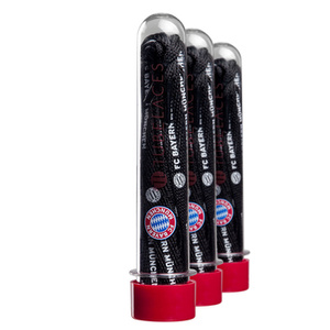 sznurowadła TUBELACES - FC BAYERN BLACK (120 cm)