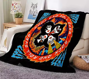 narzuta/koc KISS - ROCK AND ROLL OVER