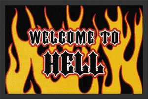 wycieraczka WELCOME TO HELL