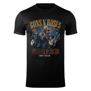 koszulka GUNS N' ROSES - APPETITE FOR DESTRUCTION LIVE SKULLS 1987