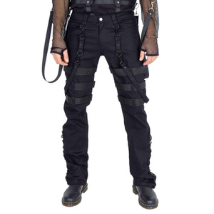 spodnie męskie CHEMICAL BLACK - KAEDON