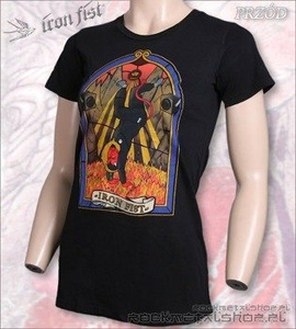 bluzka damska IRON FIST - S8N (BLACK) \