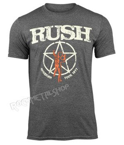 koszulka RUSH - AMERICAN TOUR 1977