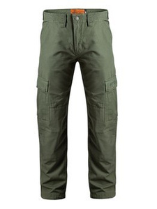 spodnie bojówki długie WEST COAST CHOPPERS - CAINE RIPSTOP CARGO PANT olive