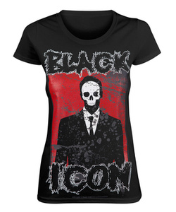 bluzka damska BLACK ICON - MAN (DICON022 BLACK)