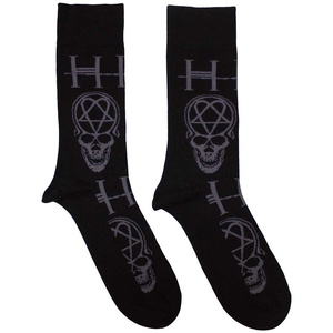 skarpetki HIM - HEARTAGRAM SKULL