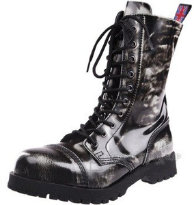 glany NEVERMIND - SZARE PRZECIERANE (10 dziurek) polerowane