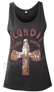 bluzka damska BLONDIE - CAMP FUN TIME, na ramiączkach