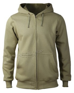 bluza OLIWKOWA bez nadruku, rozpinana z kapturem