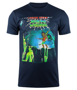 koszulka URIAH HEEP - DEMONS AND WIZARDS navy