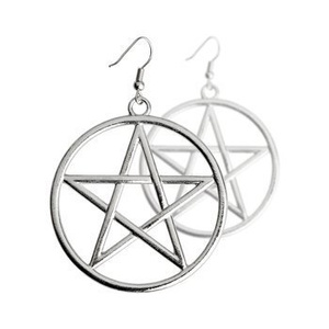 kolczyki PENTAGRAM