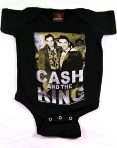 body dziecięce JOHNNY CASH - PRESLEY CASH THE KING