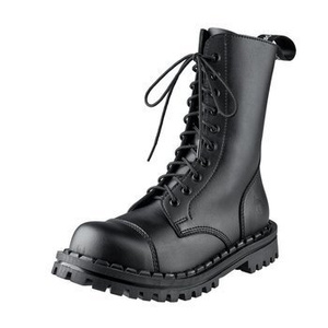 glany ALTERCORE czarne 10-dziurkowe (351 VEGAN BLACK)