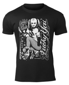 koszulka SUICIDE SQUAD - HARLEY QUINN LUCKY YOU