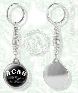 brelok A.C.A.B. - ALL COPPERS ARE BASTARDS