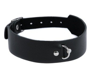 obroża gładka z zaczepem