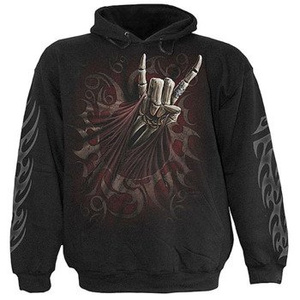 bluza ROCK SALUTE, kangurka z kapturem