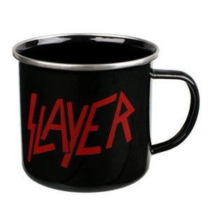 kubek SLAYER - LOGO metalowy