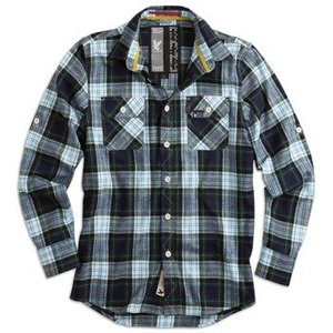 koszula LUMBERJACK SHIRT DARK BLUE