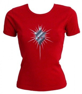 bluzka damska IN FLAMES - RED LOGO