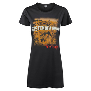 tunika SYSTEM OF A DOWN - TOXICITY ciemnoszara