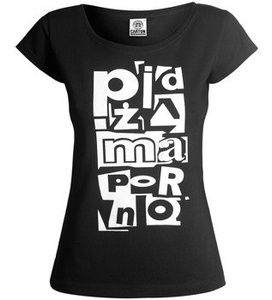 bluzka damska PIDŻAMA PORNO - LOGO