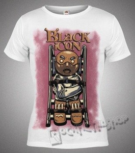 bluzka damska BLACK ICON - HANNIBAL COOKIES (DICON135 WHITE)