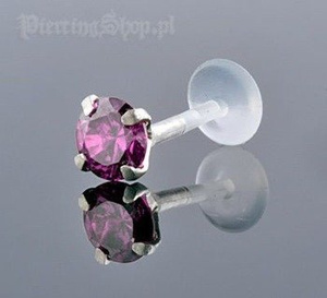 kolczyk do chrząstki TRAGUS LABRET OCZKO RO