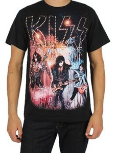 koszulka KISS - LIVE FIREWORKS GROUP