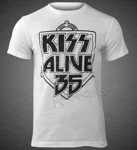 koszulka KISS - ALIVE 35 WHITE