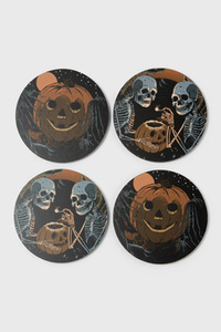 zestaw podkładek pod kubek KILLSTAR - HALLOWEEN IS EVERYDAY (4 szt.)