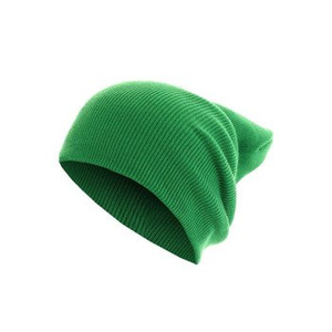 czapka zimowa MASTERDIS - BEANIE BASIC FLAP LONG kelly