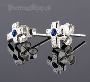 kolczyki do uszu KRZYŻ NIEB