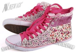 trampki NEW AGE - FUCHSIA