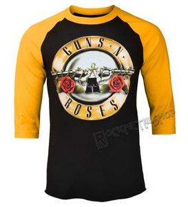 longsleeve GUNS N' ROSES - BULLET RAGLAN rękaw 3/4
