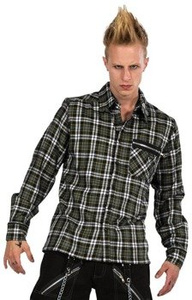 koszula DEAD THREADS - TARTAN